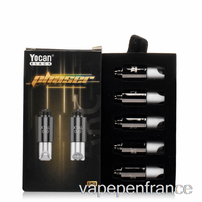 Yocan Black Phaser Xtal Embouts De Rechange Xtal 020 Tip Vape Pen